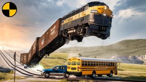 ПОЕЗДА и АВТОМОБИЛИ #7 | BeamNG Drive - Эпичные сюжеты в игре