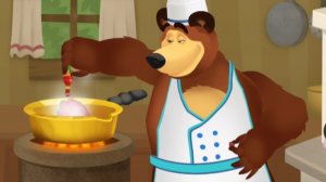 Маша и Медведь. Маша повар