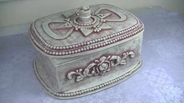 Волшебная Шкатулка из Старой коробки .DIY :Апсайклинг для Дома .