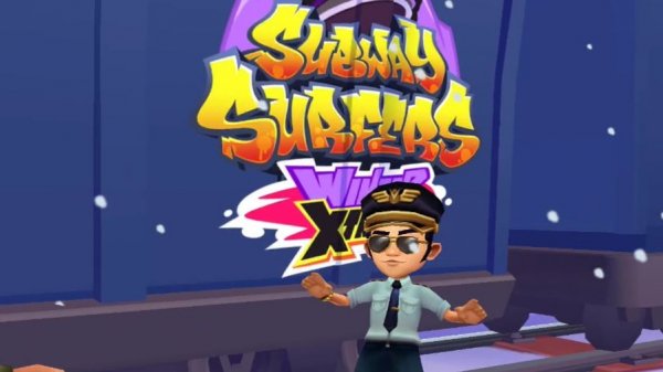Детские мультики Бегалки Subway Surfers Ace наряд "Пилот"