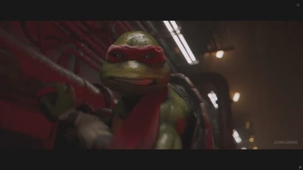 HDR TMNT RAPHAEL TEST FOOTAGE Тестовый ролик 4K