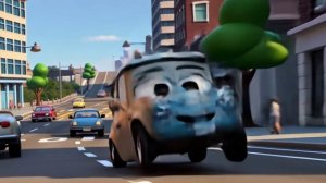 Зелёные машинки мультик