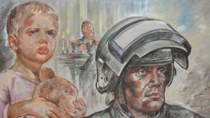 Над смертью Пушкина в тиши рыдая