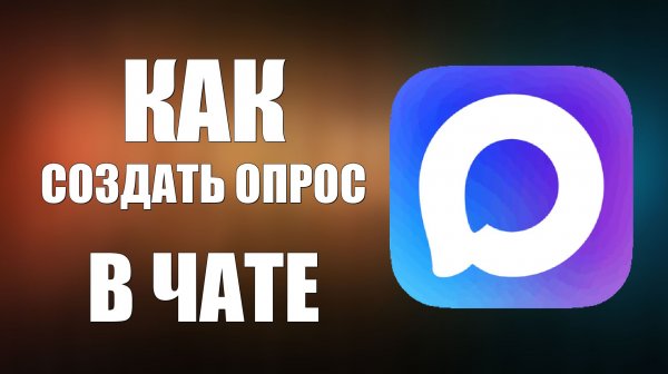 Как создать опрос в максе в чате