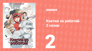 Клетки за работой 2 сезон 2 серия (аниме-сериал, 2021)