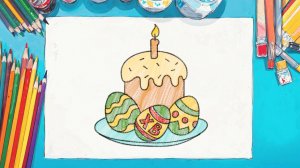 Как нарисовать пасху / ШАЯН Рәссам: Пасха