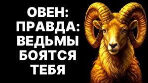 🔴10 ПРИЧИН ПОЧЕМУ ВЕДЬМЫ ТАК БОЯТСЯ 🐏ОВНА. 😨ОНИ НЕ ЗАХОТЯТ ВАМ НАВРЕДИТЬ❗