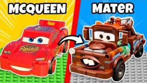 ЛЕГО Распаковываем ВСЕХ персонажей из «Тачек» в LEGO...