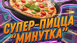 СУПЕР-ПИЦЦА ПЯТИМИНУТКА 😍 сможет сделать даже ребёнок 😉 в конце видео БОНУС - рецепт пиццы😍