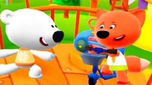 Мультик для Детей Мимишки/Ми-ми-мишки Игра/Приключения Лисички и Тучки в интерактивном мире!