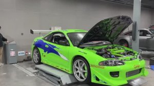 Восстанавливаем зеленый Eclipse, с которого начался "Форсаж". Пол Уокер навсегда!