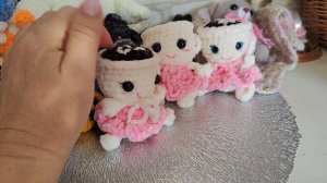 что связала за февраль. новые игрушки