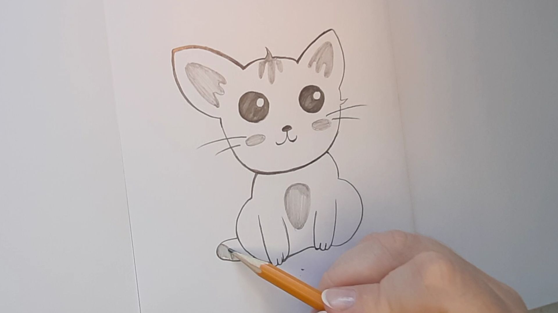Как нарисовать Котика смотреть онлайн