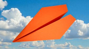 Как сделать классический бумажный самолетик