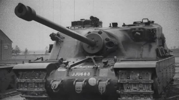 Семьдесят восемь тонн брони из Англии и пушка пробивавшая Пантеру насквозь!