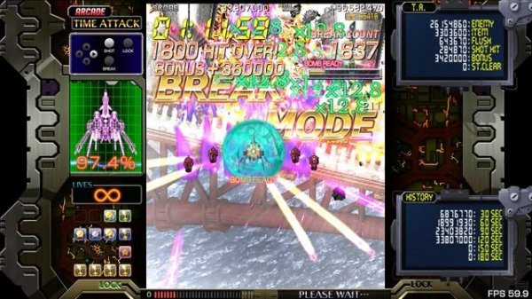 Crimzon Clover WEX - Arcade/ Time Attack/ Type Z/ 97,01 M