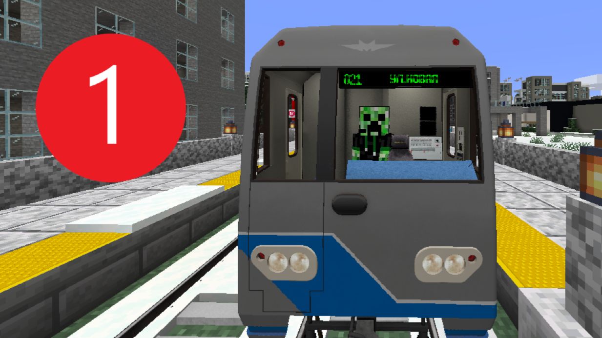 Майнкрафт, долгожданная 1 линия метро города Новограда!!!