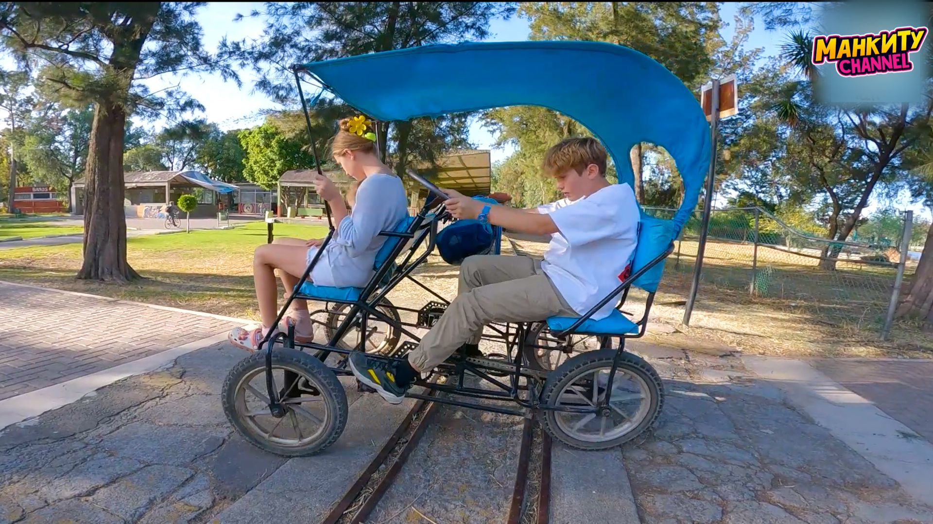 Парк в Мексике и Заброшенный Поезд - Манкиту смотреть онлайн