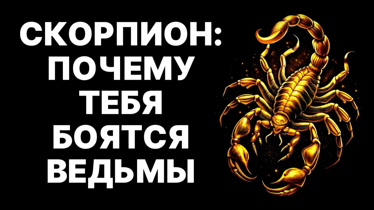 Почему даже ВЕДЬМЫ боятся Скорпионов? 10 причин их тайного УЖАСА смотреть онлайн