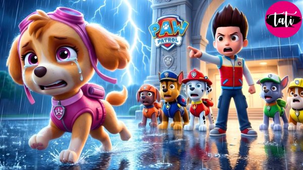 Щенячий патруль и Маршалл. Залипательное видео. Мультфильм для детей и малышей. Анимация 210