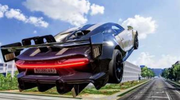 BeamNG Drive - Эпичные высокоскоростные прыжки на автомобилях