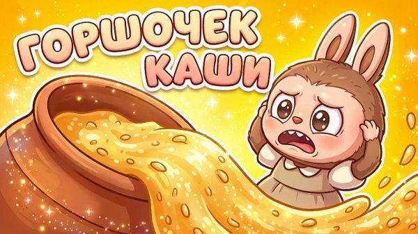 🍲✨ ГОРШОЧЕК КАШИ — добрая и поучительная сказка для детей ✨🍲