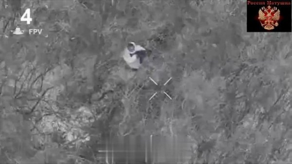 🔴Один российский солдат, против 12 украинских «FPV-дронов» , которые атаковали нашего бойца.🔴