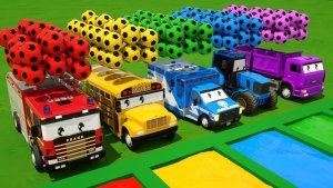 Машинки летают и прыгают! Развивающие мультики Машины помощники. Мультфильмы про машинки