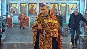 08.02.2026 Проповедь о. Валентина после Молебна