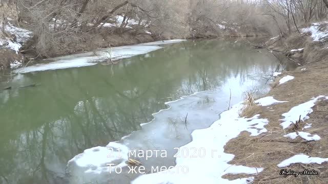 Налим на живца зимой. 4 сезон. 3 серия. (Пробую поймать налима по последнему льду)