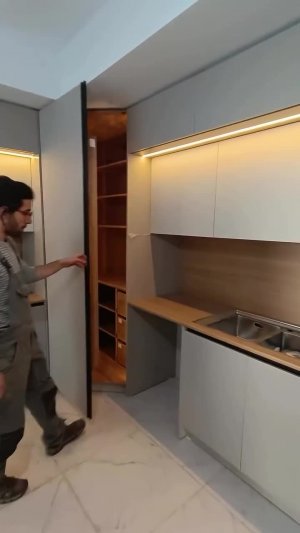 Практичная кладовая на кухне