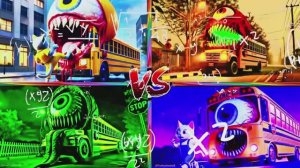 🚌 ШКОЛЬНЫЙ АВТОБУС СБЕЖАЛ НА ДИСКОТЕКУ! 🎶 МУЛЬТИКИ: жёлтый проказник зажигает под «COFFIN DANCE»!