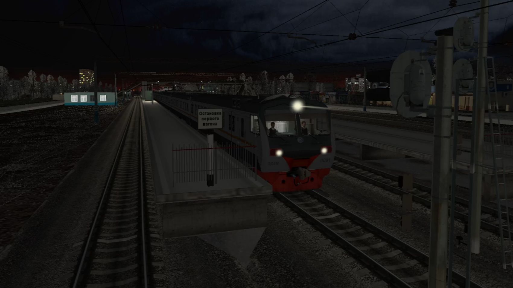 Первый маршрут в ZDSIM Москва-Апрелевка