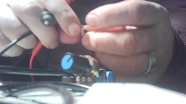 Подключение DC электропитания к аудио-предусилителю