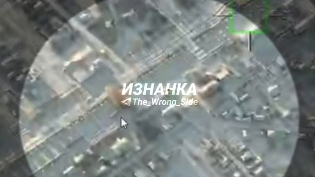 🔥🏴Нанесение удара БпЛА "Герань" по локомотиву в н.п. Воронеж Сумской области. смотреть онлайн