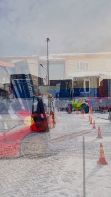 Практика на погрузчиках смотреть онлайн