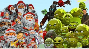 Семья Мемов Гу Гу Га Га Против Семьи Лин Ганг Мелон В Гаррис Моде