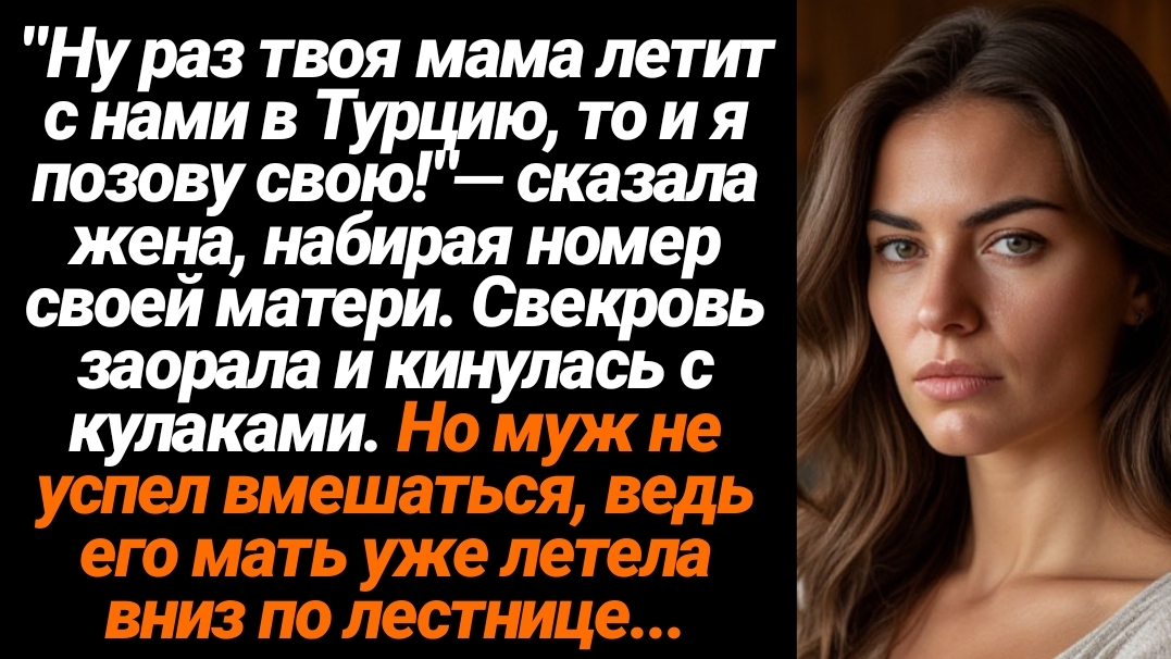 Жизненные Истории/Ну раз твоя мама летит с нами в Турцию, то и я свою маму позову- сказала жена смотреть онлайн