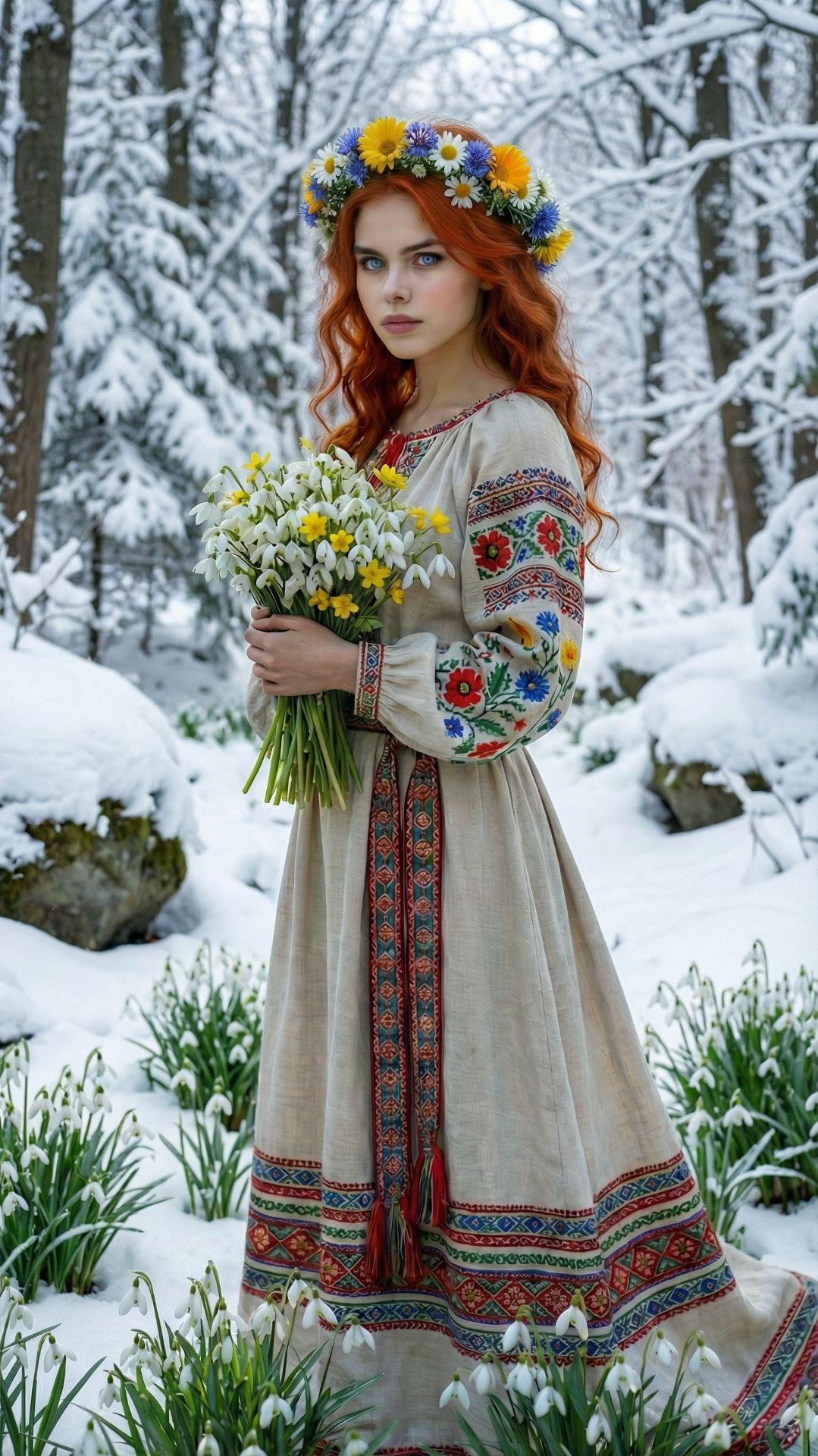 Девчонка рыжая Весна смотреть онлайн