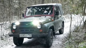 Ночевка в УАЗе зимой: Самая длинная ночь в лесу тест автономки