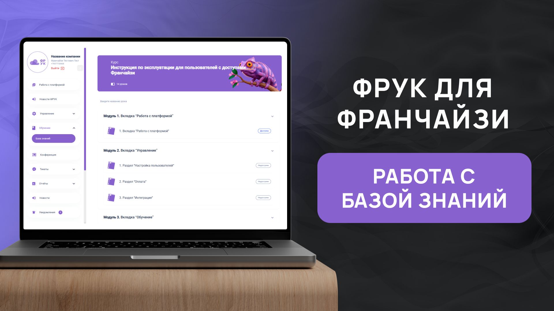 ФРУК для франчайзи. База знаний