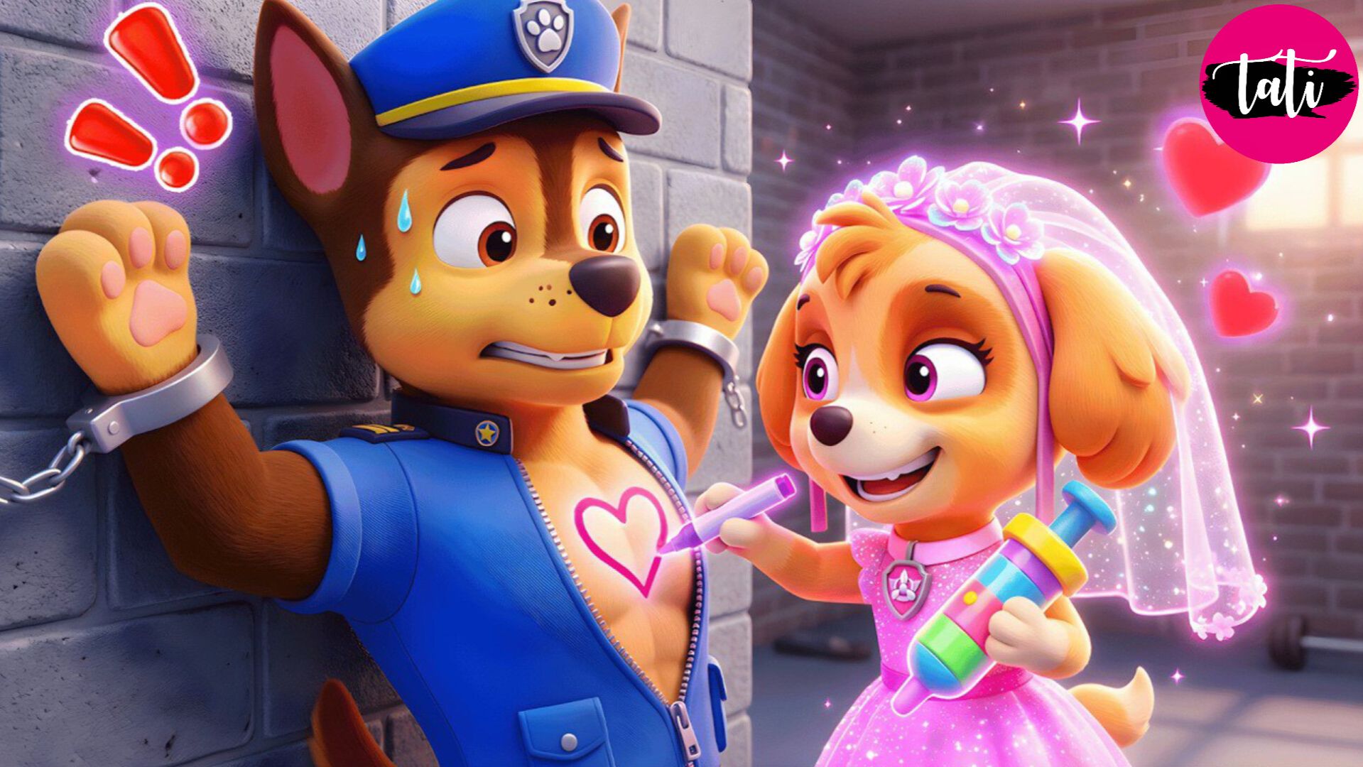 Щенячий патруль и Маршалл. Залипательное видео. Мультфильм для детей и малышей. Анимация 219 смотреть онлайн