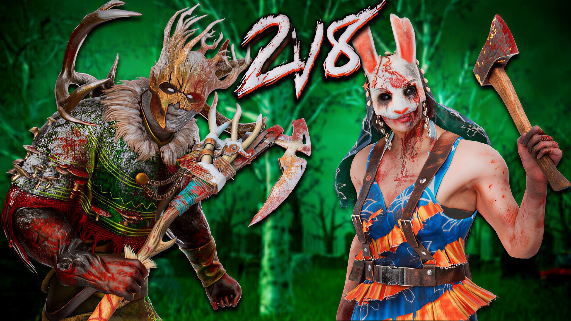 РЕЖИМ 2vs8 ► DEAD BY DAYLIGHT смотреть онлайн