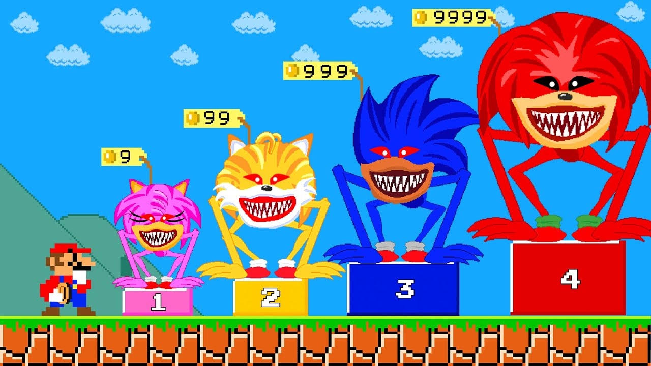 👹Марио может купить всех Team Shin Sonic смотреть онлайн