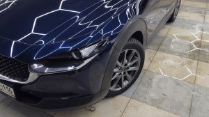 Установили охранный комплекс StarLine S96 GSM на Mazda CX-30