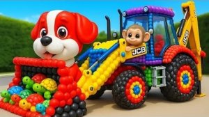 Талисман-вибрато ассистента JCB и трактора на футбольном поле популярен, создан совместно, креативно