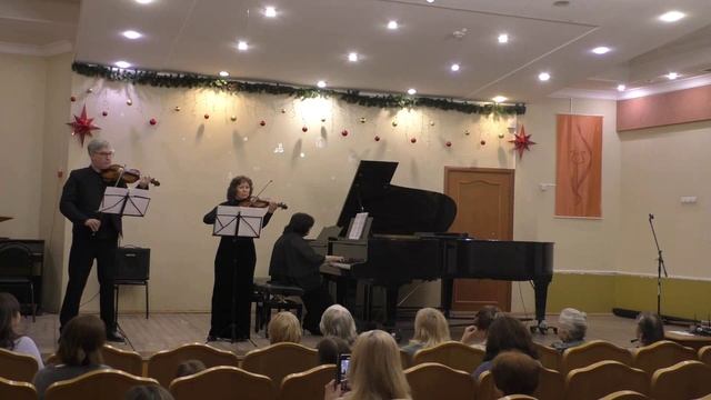 А.Вивальди концерт для 2 скрипок М. Елпанов скрипка 1
Е. Сальникова скрипка 2
К. Маслова фортепиано смотреть онлайн