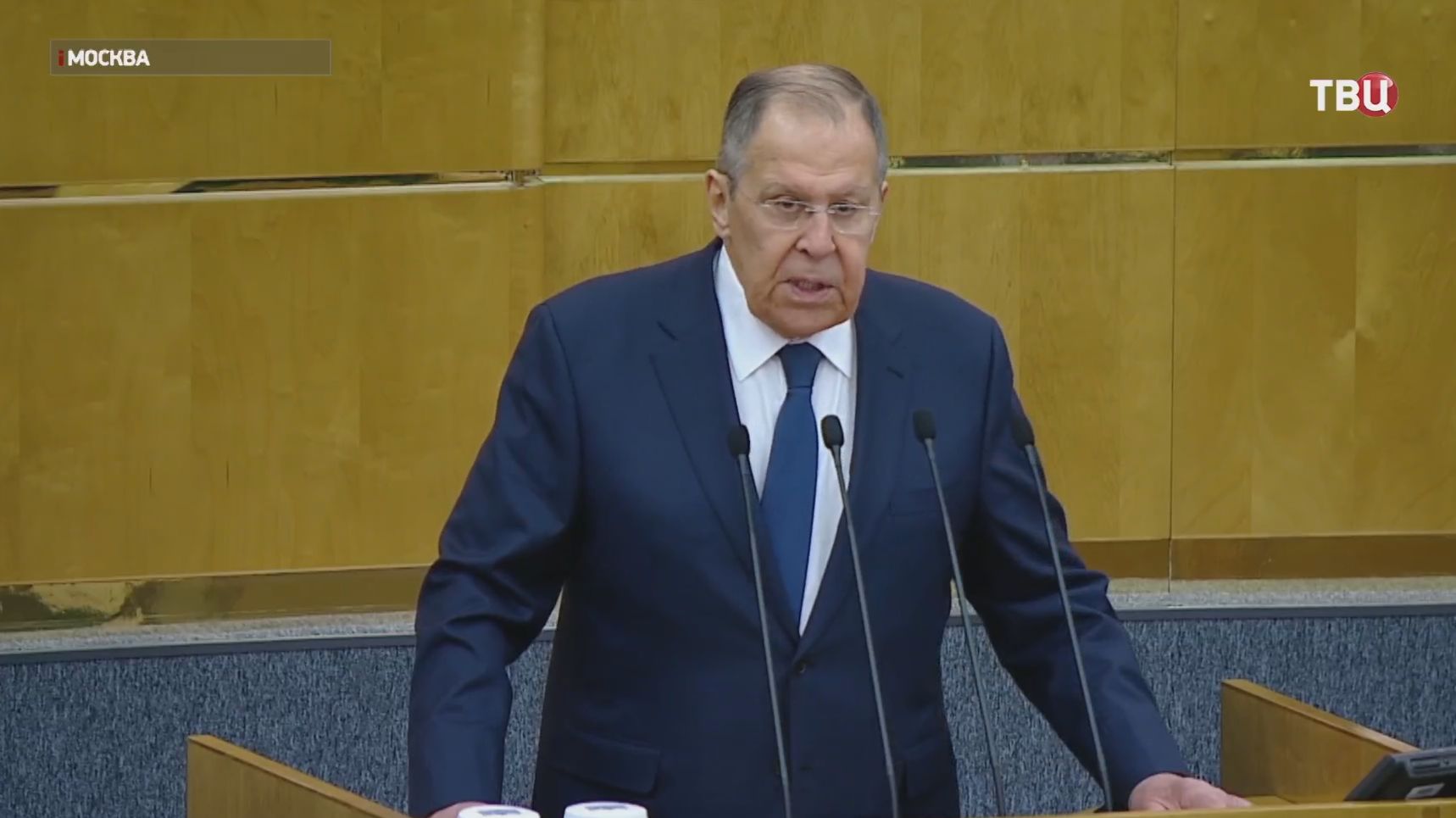 Диалог Москвы и Вашингтона, поведение ЕС: Лавров выступил на правительственном часе в Госдуме смотреть онлайн