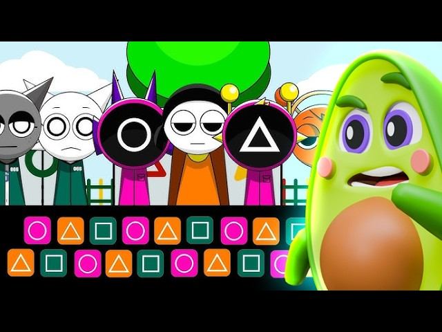 ИГРА в КАЛЬМАРА но Sprunki - Как ЭТО ПРОЙТИ? смотреть онлайн