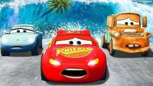 МУЛЬТИКИ ПРО МАШИНКИ 🚗 МОЛНИЯ МАКВИН ПОБЕЖДАЕТ МЕТРА В ДРАМАТИЧЕСКОМ ЗАЕЗДЕ ЗА ЗВАНИЕ ЧЕМПИОНА